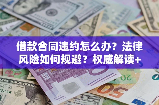 武汉借款合同违约怎么办?法律风险如何规避?权威解读+实用指南 武汉借款合同违约怎么办?法律风险如何规避?权威解读+实用指南