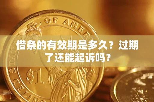 武汉借条的有效期是多久？过期了还能起诉吗？