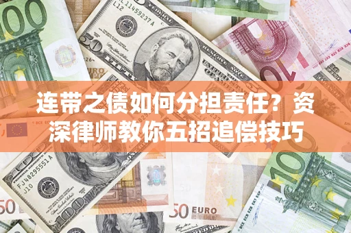 武汉连带之债如何分担责任？资深律师教你五招追偿技巧