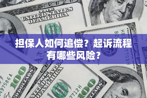 武汉担保人如何追偿？起诉流程有哪些风险？