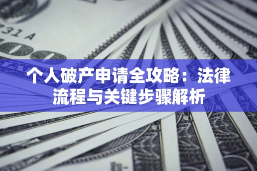 武汉个人破产申请全攻略：法律流程与关键步骤解析
